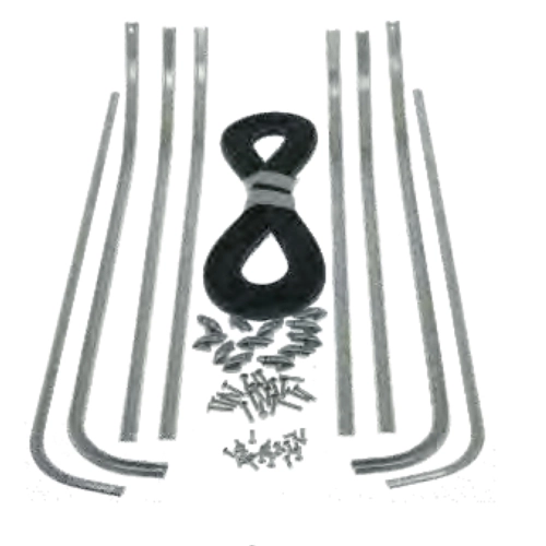 Jeu complet de baguettes de plancher pour VESPA 125 150 VNB3 VNB4 VNB5 VNB6 de 1958 à 1966 et VBB2T de 1963 à 1965