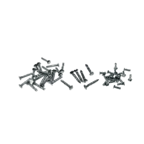 Aluminum screw and rivet kit for fixing the footboard strips ends VESPA 125 V30 V33 VM1T VM2T VN1T VN2T 150 GS VB1T 160 GS 180 SS low headlight