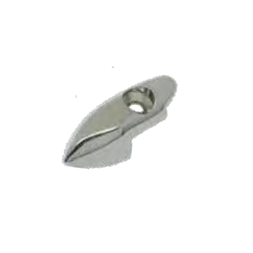 Embout en aluminium chromé pour repose-pieds VESPA 125 150 180 200 SUPER GTR GT TS SPRINT VELOCE RALLY GL VBB ro 9900351 073405, pour repose-pieds de 18 mm