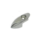 Embout en aluminium chromé pour repose-pieds VESPA 125 150 180 200 SUPER GTR GT TS SPRINT VELOCE RALLY GL VBB ro 9900351 073405, pour repose-pieds de 18 mm