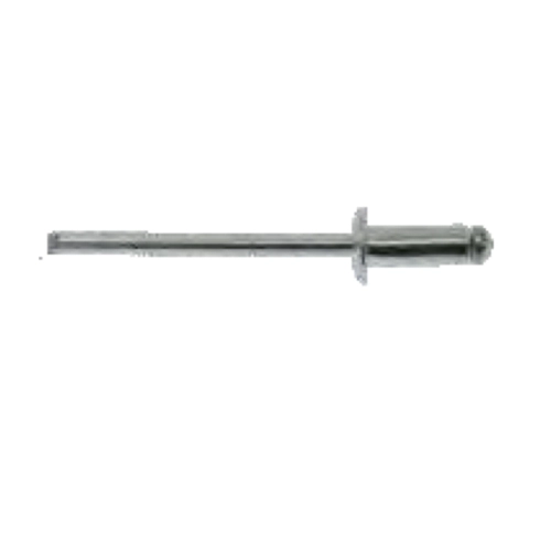 Remache desprendible Ø 4 x 12 mm para fijar las puntas de las tiras externas VESPA 50 125 150 160 180 200 PX PE T5 ARCOBALENO MY a lo largo de las tiras del estribo