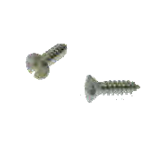 Vis autotaraudeuse ronde 4,2 x 16 mm pour la fixation d'embouts, de baguettes et de marchepieds VESPA 98 125 150 V1T A V30T VM VN VL VB1 GS VS1 A VS5T, tête fendue en acier inoxydable