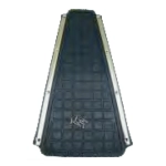 Kit de tapis pour tunnel central VESPA 80 125 150 200 PX PE première série, complet avec bandes et 8 vis de fixation ro 180052