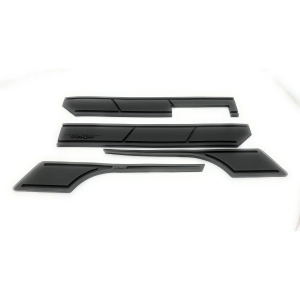 Ensemble de bandes adhésives en caoutchouc noir pour pare-chocs, garde-boue et capots de VESPA 80, 125, 150, 200 PX, PE, ARCOBALENO, ELESTART MY. Moulures de carrosserie disponibles en stock dans l'Utah.