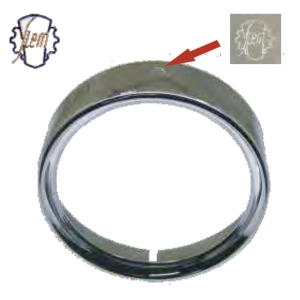 Anillo de faro SIEM Ø 130 mm para VESPA 125 GTR TS 150 SPRINT VELOCE 180 200 RALLY ro 1R000185 113891