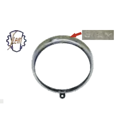 Cadre de phare Siem Ø 95 mm pour Vespa 125 de V1T à V15T et de V30T à V33T (1948-1951), phare bas