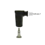 Black rubber SAE barrel connection pipette cap for VESPA 50 80 90 125 150 160 180 200 PIAGGIO CIAO BRAVO BOXER SI