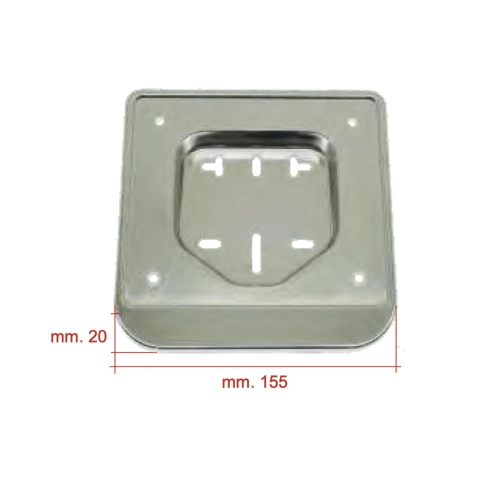 Soporte cromado para matrícula VESPA 50 LRN PK HP XL SPECIAL Ciclomotor PIAGGIO CIAO SI BRAVO BOXER y scooter, placas de 6 dígitos, tamaño minicar, 14 x 12 pulgadas, polipropileno negro.
