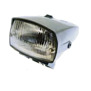 Faro delantero original SIEM gris para PIAGGIO 50 CIAO SC de 1971, homologación CH 1 4301 01 DGM 6590PCXLA