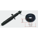 Tampone di riscontro inferiore per ammortizzatore posteriore 15 x 14 x 40 mm per APE P50 TM FL MP P601 V CAR P2 P3 CALESSINO