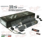 Kit de amortiguadores delanteros y traseros CARBONE SPORT RS GREY para VESPA PX PE 80 125 150 200 ARCOBALENO T5 ajustables con 3 posiciones, completo con accesorios para revisión y restauración.