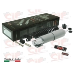 Kit de amortiguadores delanteros y traseros CARBONE ECO MODERN para VESPA PX PE 80 125 150 200 PX T5 ARCOBALENO completo con accesorios para revisión y restauración.