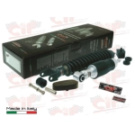 Kit de amortiguadores delanteros y traseros CARBONE para VESPA 125 PRIMAVERA ET3 completo con accesorios para revisión y restauración.