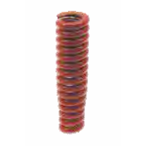 Amortisseur avant rouge, ressort de suspension de 155 mm de hauteur, compatible Vespa 125, 150, VN2T, VNA, VL1, VL2, VL3, VNB, VBA, VBB et VLA. En acier trempé, diamètre 9 mm, renforcé à 25 %.