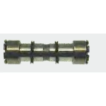 Perno comando sospensione anteriore per APE MP P501 P601 P601V con fori ingrassatore asse 74 mm x ø 18 mm r.o. 154582