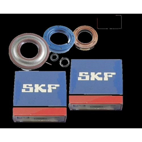 Kit di 7 pezzi tra cuscinetti e paraoli per revisione albero motore per APE 50 FL2