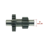 Ingranaggio duplo invertitore estremità albero asse Ø 20 20 mm per APE MP P501 P601 P601V 220 MPM MPV CAR r.o. 118901
