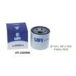 Filtro olio PIAGGIO PORTER a benzina r.o. 438038 CHEVROLET DAIHATSU OPEL SUZUKI rif. UFI 2325500