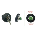 Tappo serbatoio carburante per PIAGGIO PORTER DIESEL 1400 r.o. 445451 con serratura e chiavi