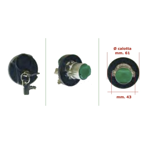 Tapón del depósito de combustible para PIAGGIO APE TM P602 220 P703 P703V FL2 420 ro 193627 con cerradura y llaves.