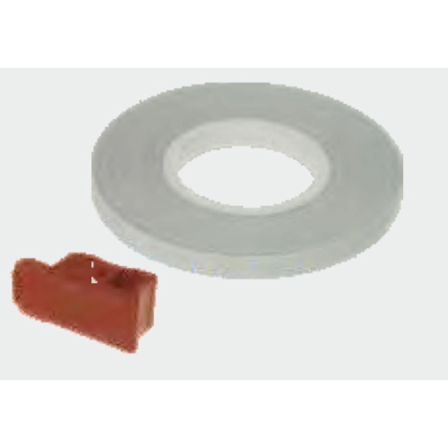 Weiße reflektierende Aufkleberrolle 5 mm x 6 Meter für Felgen, Karosserie und diverse Anwendungen, reflektierende Klebedekoration