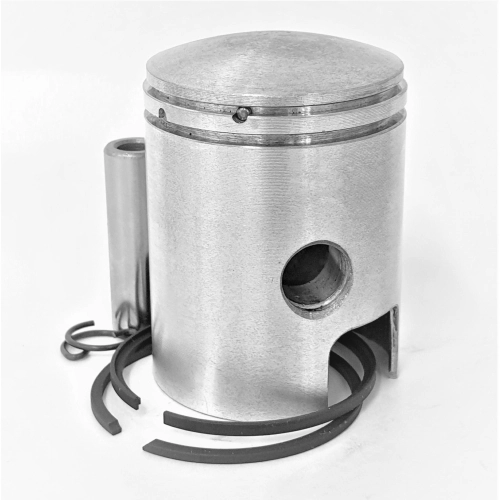 PISTON GOL Ø 39,80 pour PIAGGIO 50 SI BOXER GRILLO, axe de 10 mm, années 1978-1994, mélange à 2 %
