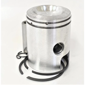 PISTONE GOL per PIAGGIO 50 SI CIAO HERON BOXER BRAVO GRILLO ECOLOGICO CATALIZED spinotto 10 mm anno 1978-1994 con miscela al 2%