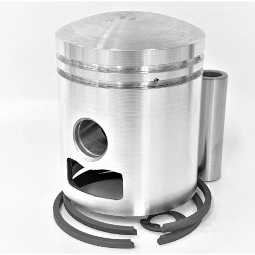 PISTONE GOL PER PIAGGIO VESPA 150 DAL 1962 AL 1974 VGL VGLA VGLB VLA VLB GL SPRINT VELOCE SUPER CON 2 TRAVASI MISCELA AL 2%