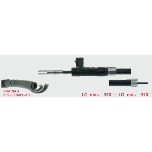 Speedometer Transmission Cable and Sheath for HONDA SH 125 150 SIM./OEM 44830KPR900