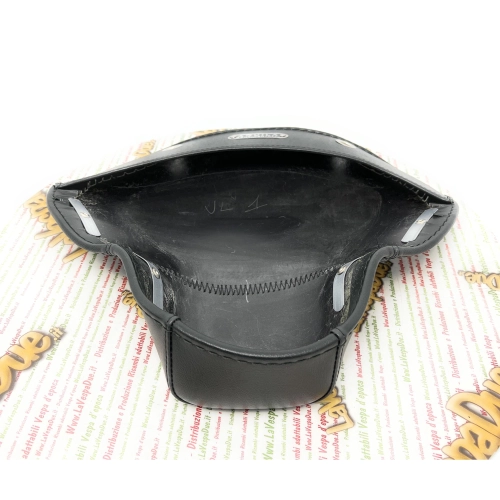 Funda de asiento verde oscuro con orificios para el asa, 17,5 cm, para Vespa 150 VL1/2/3T VB1T o 610216M