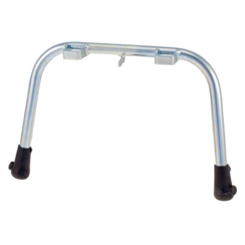 Support zingué de 20 mm de diamètre, complet avec patins, pour Vespa 50 90 NLR Special Elestart 90 à 3 vitesses, références 135384 et 1353847.