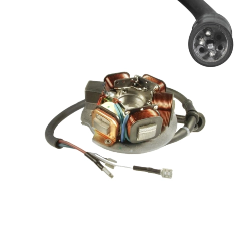 Support de stator 5 bobines 6 pôles pour APE 50 VESPA PK 50 125 XL S RUSH N FL APE TMP ro 199495