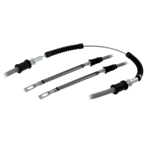 Transmisión completa del freno de mano trasero PIAGGIO APE TM P602 220 TM P703 P703V FL2 ro 214153 177150 cable con funda externa freno de estacionamiento trasero