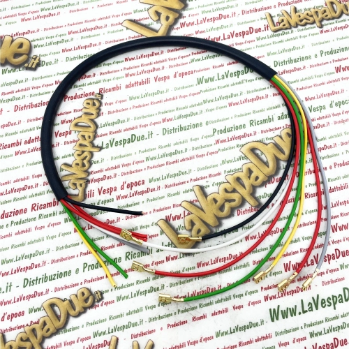 Cable kit for resetting the flywheel stator and the electrical system for the VESPA PX ARCOBALENO electric starter