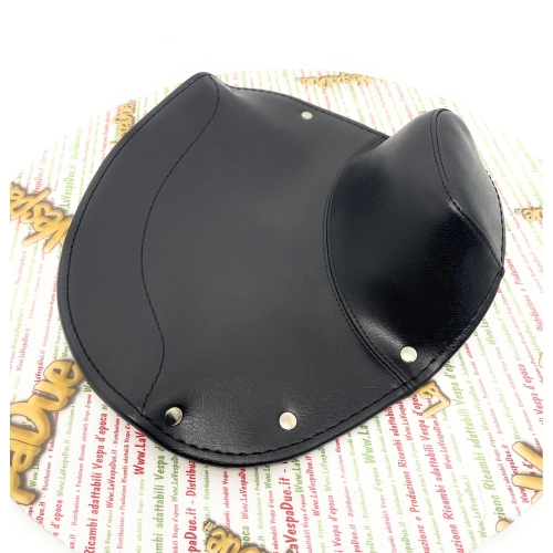 Housse de siège arrière noire compatible avec toutes les Vespa