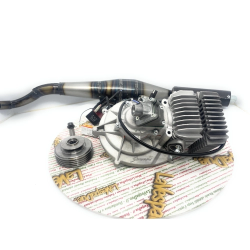 SIMONINI COMPLETE ENGINE, new model, bore 47.60 mm, stroke 46 mm, power 16 HP at 13,000 rpm for PIAGGIO CIAO BRAVO BOXER SI GRILLO