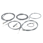 Kit de câble de transmission à gaz pour frein et boîte de vitesses LAMBRETTA 125 150 LI 1ère 2ème 3ème série 200 LI SPECIAL SX téflon INNOCENTI