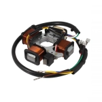 Statore elettronico a 4 poli 4 bobine per motore PIAGGIO 50 SI BRAVO GRILLO BOSS CON FRECCE CIAO MIX TEEN EURO 1 2 r.o. 293814 2938145