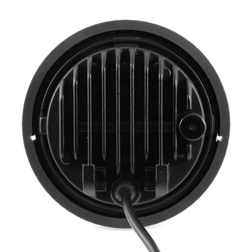 Conjunto de faro delantero LED IRON 6000 K EVOK para PIAGGIO 50 SI FL2, compatible con corriente alterna y continua.