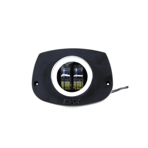 IRON LED 6000 K EVOK front headlight assembly for PIAGGIO 50 CIAO works with both alternating and direct current