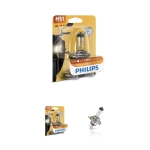 PHILIPS HS1 VISION 12V 35/35W halogen lamp bulb, PX 43 T - 38 socket, quartz glass, Ref.Philips: 12636BW