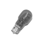 HERT T13 12 Volt 10 W all-glass bulb, W2.1X9.5D socket, for various VESPA WEDGE BASE headlight applications