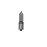 Orange halogen bulb long glass HERT BAY9S H21W 12 Volt 21 W BAY9S socket for VESPA license plate lamp and lights BAY 9 s T8.5 speedometer warning light tubular warning light and lights swan micro socket