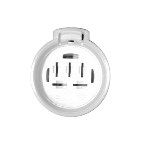 Connecteur femelle rond à 5 trous et connecteur mâle Faston moyen VESPA APE LAMBRETTA CIAO SI BRAVO BOXER pour prises de contact, interrupteurs, systèmes électriques, applications diverses