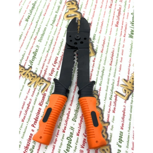 Wire stripper for faston terminals, various sizes of connectors, VESPA electrical systems, APE LAMBRETTA connectors