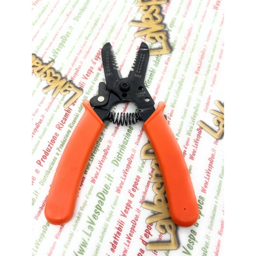 Wire stripper for faston terminals, various sizes of connectors, VESPA electrical systems, APE LAMBRETTA connectors