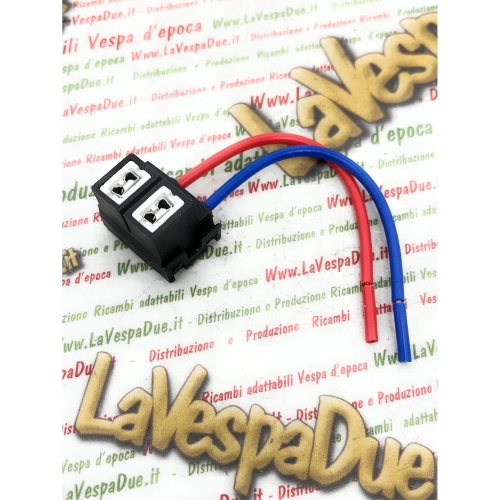 H7 2-pin bulb holder connector for VESPA LAMBRETTA APE Motorcycle and car Low beam headlight bulb conversion adapter