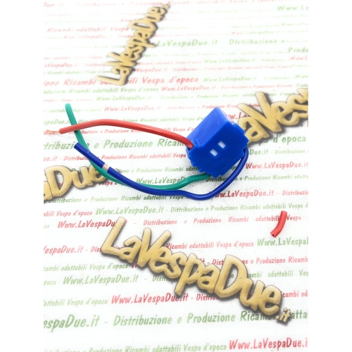 Connecteur de douille H4 à 3 broches pour motos et voitures VESPA, LAMBRETTA, APE et adaptateur de conversion d'ampoule de phare à feux de croisement