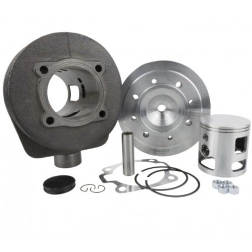 Kit cylindre en fonte PINASCO 25031804, 177 cm³, 63 mm, 2 transferts, bougie centrale, pour VESPA 125 150 VNB VBB GL GT GTR SPRINT SPRINT VELOCE SUPER