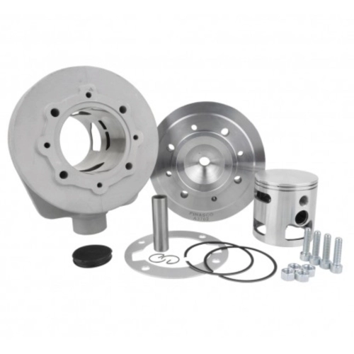 Kit cylindre aluminium PINASCO 25032942 MAGNY COURS S2X, diamètre 190 mm, alésage 63 mm, 2 ports de bougie centraux pour VESPA VNB VBB GL GT